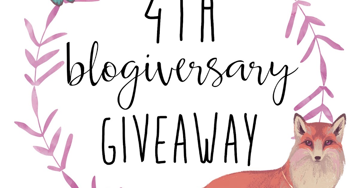 Cornerfolds 4th Blogiversary Giveaway