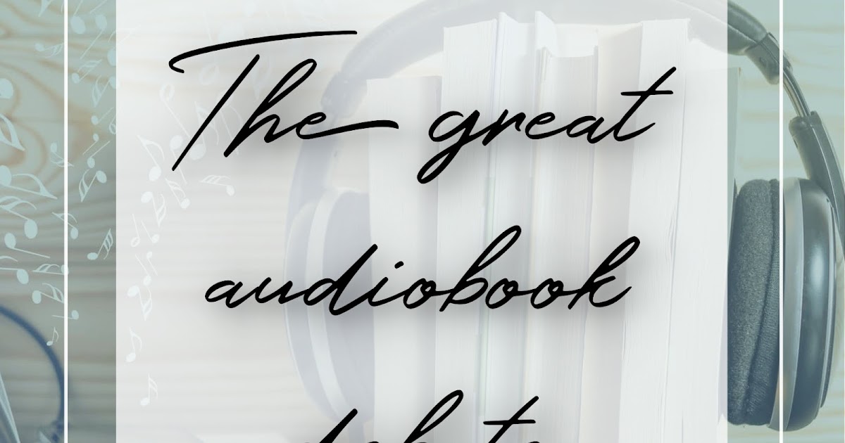 The great audiobook debate – Do they count?