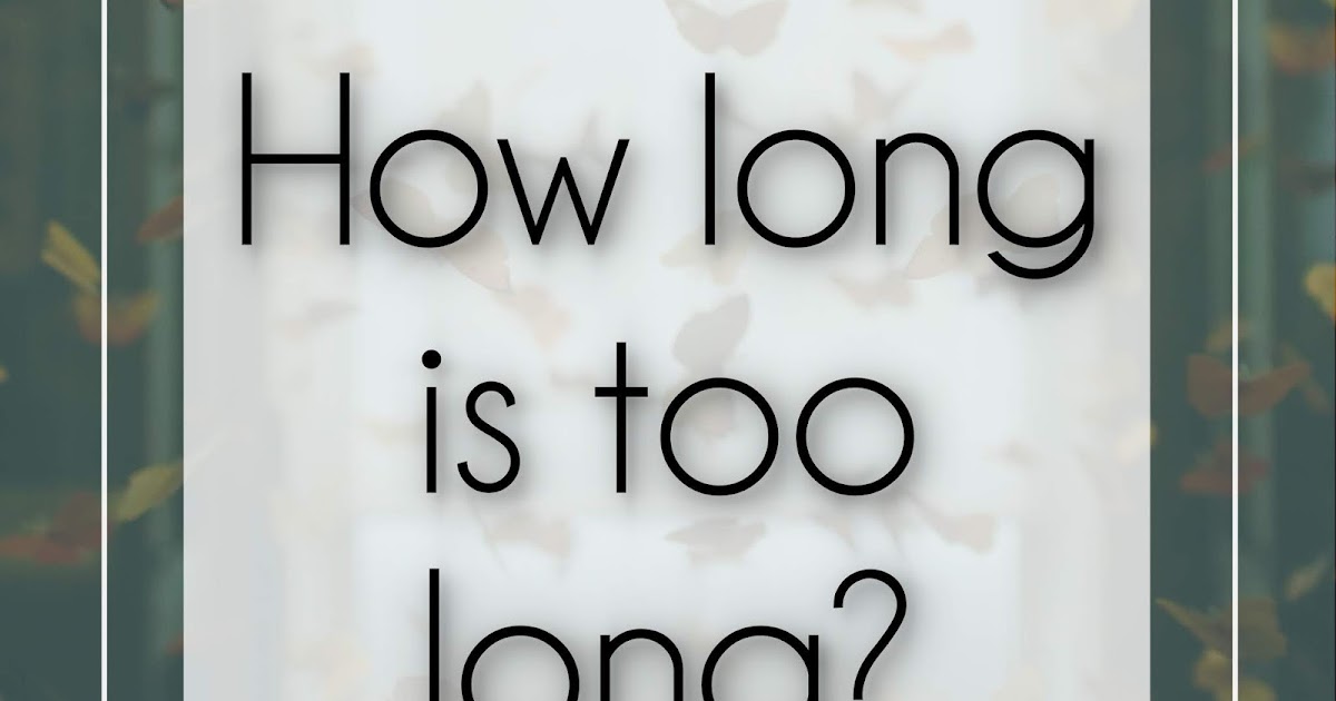 How long is too long between books?